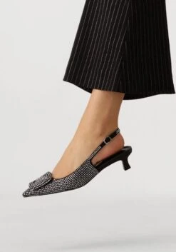 Bibi Lou Silberne Slingbacks 692z00vk mit Kitten Heel -Teveo Geschaft 281378 8