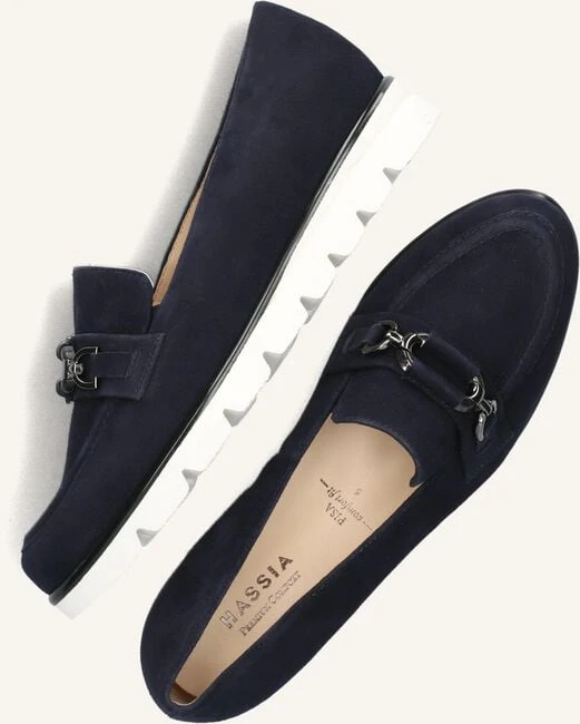 Hassia Slipper 301552 Pisa in Blau – Eleganter Wildleder-Loafer für Damen 6 Hassia Slipper 301552 Pisa in Blau – Eleganter Wildleder-Loafer für Damen – Bild 4