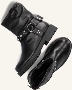 Lina Locchi Lein-34 Elegante Leder Stiefeletten in Schwarz 9 Lina Locchi Lein-34 Elegante Leder Stiefeletten in Schwarz -Teveo Geschaft 284665 5