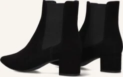 Unisa Juri Schwarze Leder-Stiefeletten mit Blockabsatz -Teveo Geschaft 285053 3