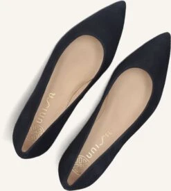 Unisa Jasul Pumps - Blaue Wildleder-Schuhe mit Blockabsatz -Teveo Geschaft 285068 5