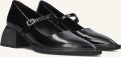 Vagabond Shoemakers Vivian 004 - Elegant Black Leather Block Heel Pumps