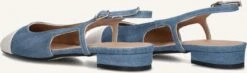 Notre-V Blaue Slingbacks 08-490 aus Leder mit Blockabsatz 8 Notre-V Blaue Slingbacks 08-490 aus Leder mit Blockabsatz -Teveo Geschaft 285293 3