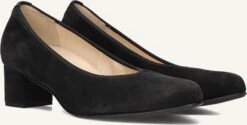 Hassia Damen Pumps 304902 in Schwarz mit Blockabsatz