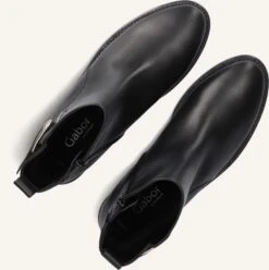 Gabor 702.3 Schwarze Damen-Stiefeletten aus Leder -Teveo Geschaft 288273 5