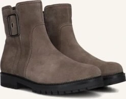 Gabor Stiefeletten 724.2 - Elegante Damen Boots aus Wildleder in Taupe