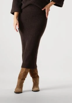 Bellamy Mayke Midirock in Braun – Eleganter Damenrock