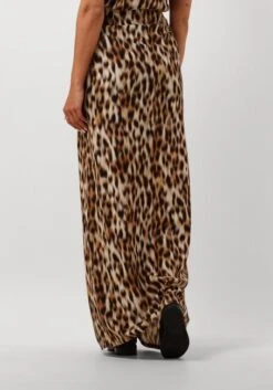 Silvian Heach Brauner Maxirock mit Tier-Aufdruck Gpa24141go -Teveo Geschaft 289254 2