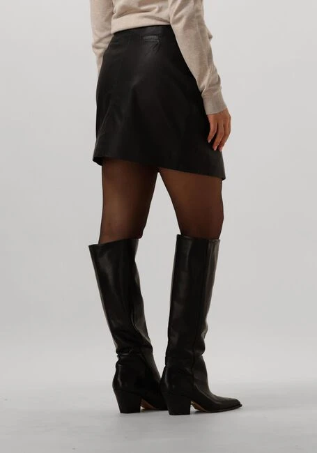 Ibana Sevilla Minirock aus schwarzem Leder 4 Ibana Sevilla Minirock aus schwarzem Leder – Bild 2