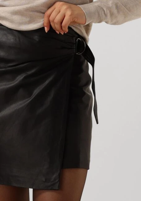 Ibana Sevilla Minirock aus schwarzem Leder 5 Ibana Sevilla Minirock aus schwarzem Leder – Bild 3