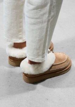 Ugg Tasman Alpine Damen Slipper in Cognac -Teveo Geschaft 290327 8