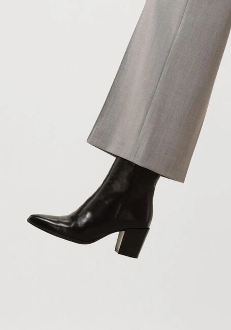 Notre-V Damen Leder-Stiefeletten At 156 in Schwarz 7 Notre-V Damen Leder-Stiefeletten At 156 in Schwarz – Bild 5