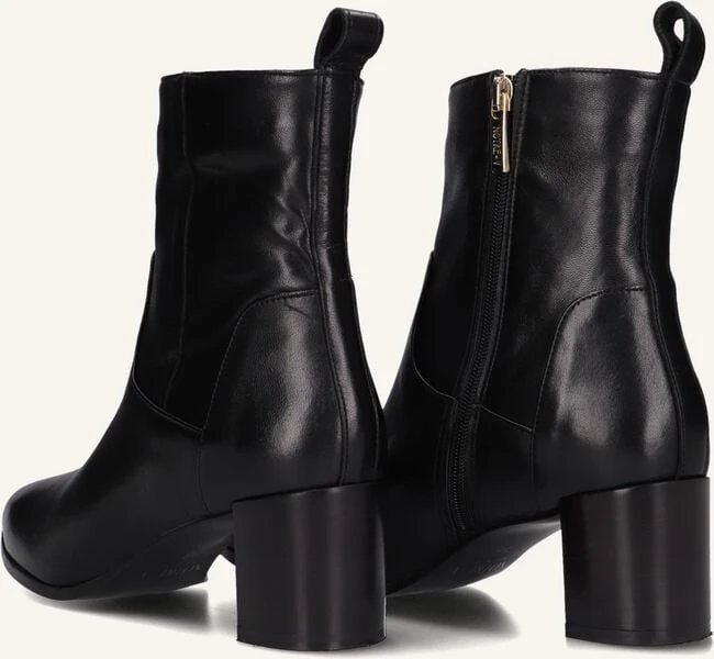 Notre-V 8543 Leder Stiefeletten für Damen - Schwarz 4 Notre-V 8543 Leder Stiefeletten für Damen - Schwarz – Bild 2