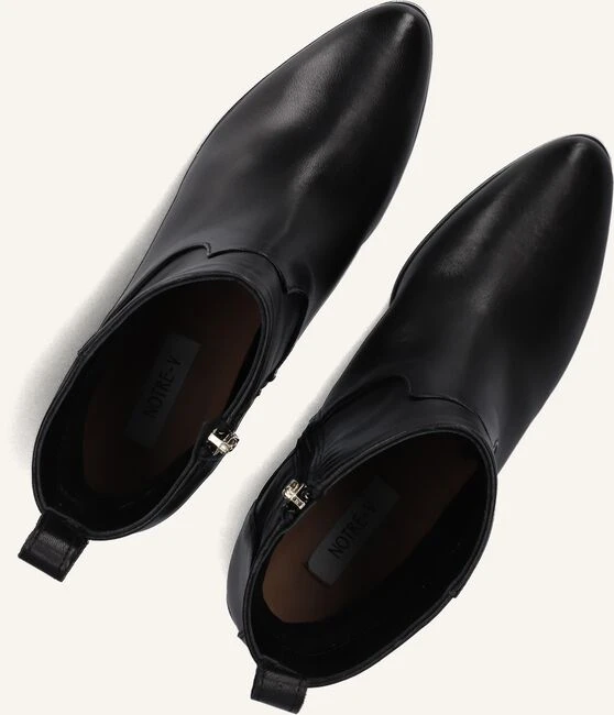 Notre-V 8543 Leder Stiefeletten für Damen - Schwarz 6 Notre-V 8543 Leder Stiefeletten für Damen - Schwarz – Bild 4