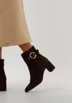 Notre-V 8552 Braune Wildleder-Stiefeletten mit Blockabsatz 11 Notre-V 8552 Braune Wildleder-Stiefeletten mit Blockabsatz -Teveo Geschaft 291501 8