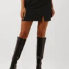 Object Objlisa MW Mini Skirt - Schwarzer Damen Minirock 2 Object Objlisa MW Mini Skirt - Schwarzer Damen Minirock -Teveo Geschaft 291640 1