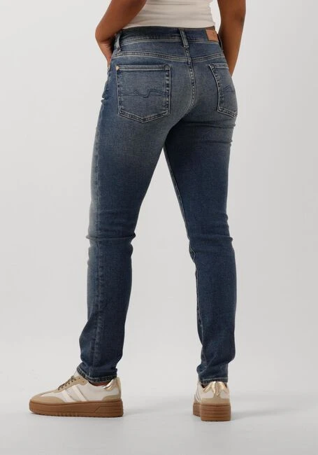 7 For All Mankind Roxanne Straight Leg Jeans in Blau 4 7 For All Mankind Roxanne Straight Leg Jeans in Blau – Bild 2