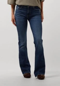 7 For All Mankind Slillsanmon Bootcut Jeans in Blue Denim
