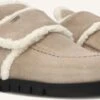 Nubikk Teddy Fur Slipper in Taupe - Premium Wildleder Slipper für Damen -Teveo Geschaft 292040 1