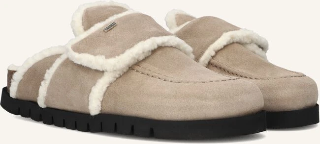 Nubikk Teddy Fur Slipper in Taupe - Premium Wildleder Slipper für Damen 3 Nubikk Teddy Fur Slipper in Taupe - Premium Wildleder Slipper für Damen