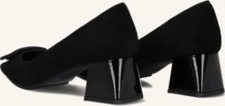 Lodi Charin Schwarze Wildleder-Pumps mit Blockabsatz 8 Lodi Charin Schwarze Wildleder-Pumps mit Blockabsatz -Teveo Geschaft 292392 3
