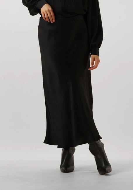 Summum Midirock Skirt Heavy Silk Touch - Schwarz 3 Summum Midirock Skirt Heavy Silk Touch - Schwarz