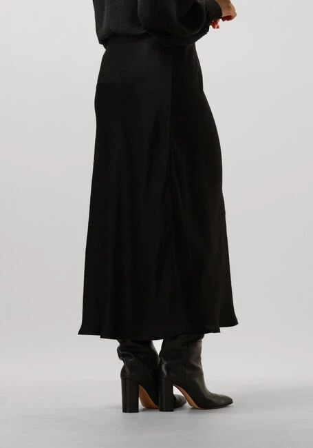 Summum Midirock Skirt Heavy Silk Touch - Schwarz 4 Summum Midirock Skirt Heavy Silk Touch - Schwarz – Bild 2