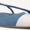 Toral Luisa Slingbacks – Elegante Damen-Schuhe in Blau mit Blockabsatz -Teveo Geschaft 292992 1