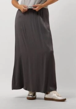 Circle Of Trust Monroe Skirt – Eleganter Silberner Maxirock für Damen