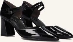 Paul Green 3837 Damen Pumps aus schwarzem Lackleder