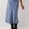 Neo Noir Bovary Skirt - Eleganter Midirock in Hellblau 1 Neo Noir Bovary Skirt - Eleganter Midirock in Hellblau -Teveo Geschaft 293215 1