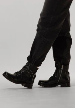 A.S.98 Stiefeletten B80221 - Exklusive Damen-Lederstiefel in Schwarz 11 A.S.98 Stiefeletten B80221 - Exklusive Damen-Lederstiefel in Schwarz -Teveo Geschaft 293342 8