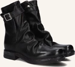 A.S.98 Damen Leder Stiefeletten B80213 in Schwarz