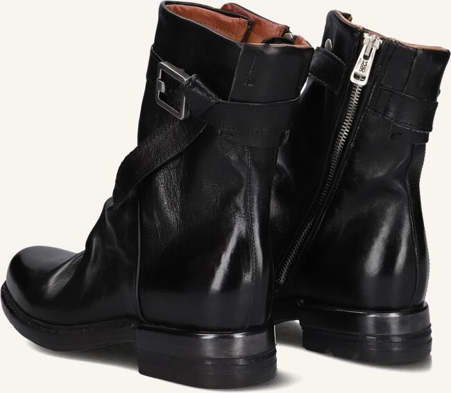 A.S.98 Damen Leder Stiefeletten B80213 in Schwarz 4 A.S.98 Damen Leder Stiefeletten B80213 in Schwarz – Bild 2