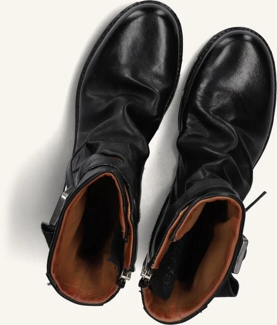 A.S.98 Damen Leder Stiefeletten B80213 in Schwarz 6 A.S.98 Damen Leder Stiefeletten B80213 in Schwarz – Bild 4