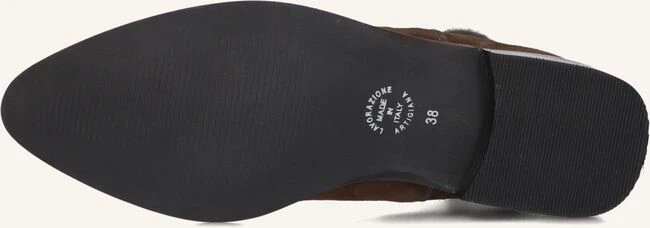 Stefano Lauran S3289 Elettra Damen Stiefeletten aus braunem Wildleder 5 Stefano Lauran S3289 Elettra Damen Stiefeletten aus braunem Wildleder – Bild 3