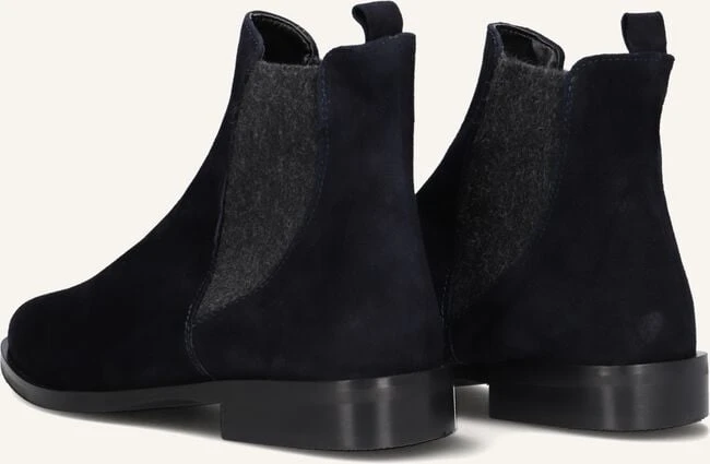 Stefano Lauran Damen Stiefeletten S3289 aus blauem Wildleder 4 Stefano Lauran Damen Stiefeletten S3289 aus blauem Wildleder – Bild 2