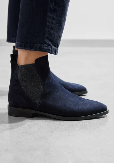 Stefano Lauran Damen Stiefeletten S3289 aus blauem Wildleder 8 Stefano Lauran Damen Stiefeletten S3289 aus blauem Wildleder – Bild 6