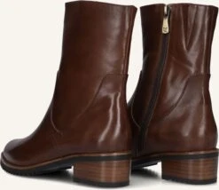 Everybody Bee Braune Leder Stiefeletten mit Blockabsatz 7 Everybody Bee Braune Leder Stiefeletten mit Blockabsatz -Teveo Geschaft 294240 3