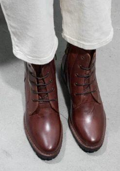 Everybody Nastro Damen Stiefeletten aus braunem Leder -Teveo Geschaft 294245 8