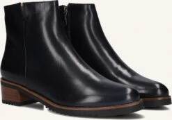 Everybody Belport Damen Leder-Stiefeletten in Blau