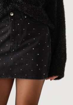 Second Female Jayden Denim Skirt - Eleganter Schwarzer Minirock -Teveo Geschaft 294548 3