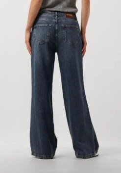Mos Mosh Dara Lititi Straight Leg Jeans - Dunkelblau -Teveo Geschaft 294758 2