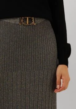 Twinset Milano Damen Maxirock Taupe Glitter 242tt3462 7 Twinset Milano Damen Maxirock Taupe Glitter 242tt3462 -Teveo Geschaft 294818 3