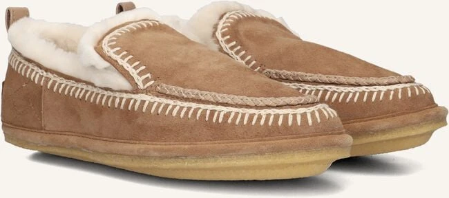 Laidbacklondon Jude Slipper Crochet Cognac - Stilvolle Damen Slipper aus Wildleder 3 Laidbacklondon Jude Slipper Crochet Cognac - Stilvolle Damen Slipper aus Wildleder