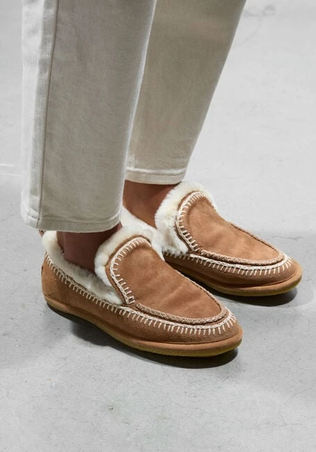 Laidbacklondon Jude Slipper Crochet Cognac - Stilvolle Damen Slipper aus Wildleder 7 Laidbacklondon Jude Slipper Crochet Cognac - Stilvolle Damen Slipper aus Wildleder – Bild 5