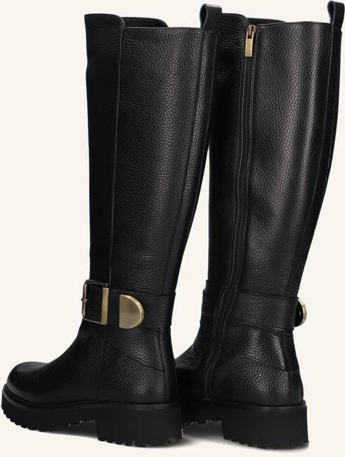 Lina Locchi V66 Damen Stiefeletten aus schwarzem Leder 4 Lina Locchi V66 Damen Stiefeletten aus schwarzem Leder – Bild 2