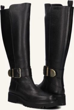 Lina Locchi V66 Damen Stiefeletten aus schwarzem Leder 11 Lina Locchi V66 Damen Stiefeletten aus schwarzem Leder -Teveo Geschaft 295598 5