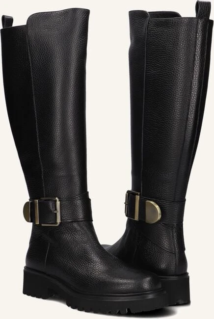 Lina Locchi V66 Damen Stiefeletten aus schwarzem Leder 6 Lina Locchi V66 Damen Stiefeletten aus schwarzem Leder – Bild 4