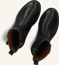 Lina Locchi V59 Schwarze Leder-Stiefeletten mit Blockabsatz -Teveo Geschaft 295599 5